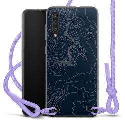 New Carry Case Transparent Stoff flieder