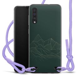 New Carry Case Transparent Stoff flieder