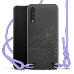 New Carry Case Transparent Stoff flieder