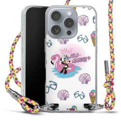 New Carry Case Transparent Stoff colourful/silber