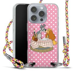 New Carry Case Transparent Stoff colourful/silber