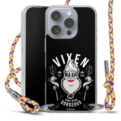 New Carry Case Transparent Stoff colourful/silber