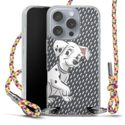 New Carry Case Transparent Stoff colourful/silber