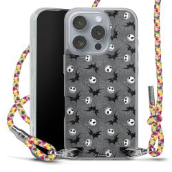 New Carry Case Transparent Stoff colourful/silber