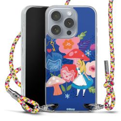 New Carry Case Transparent Stoff colourful/silber