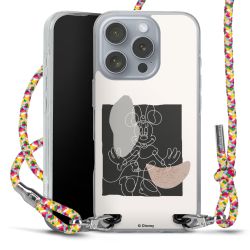 New Carry Case Transparent Stoff colourful/silber