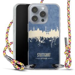 New Carry Case Transparent Stoff colourful/silber