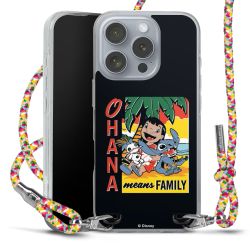 New Carry Case Transparent Stoff colourful/silber