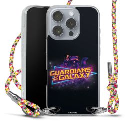 New Carry Case Transparent Stoff colourful/silber