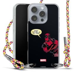 New Carry Case Transparent Stoff colourful/silber