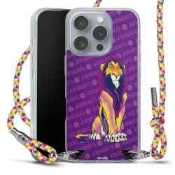 New Carry Case Transparent Stoff colourful/silber