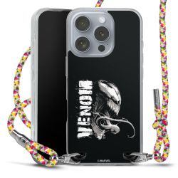 New Carry Case Transparent Stoff colourful/silber