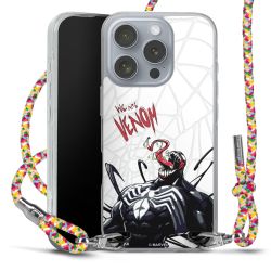 New Carry Case Transparent Stoff colourful/silber