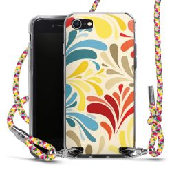 Carry Case Transparent Fabric colourful