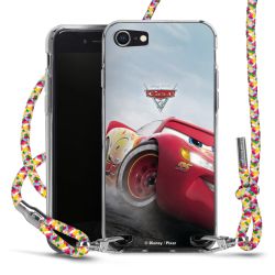 New Carry Case Transparent Stoff colourful/silber