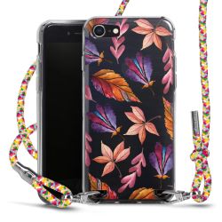 Carry Case Transparent Fabric colourful