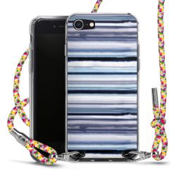 New Carry Case Transparent Stoff colourful/silber