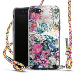 Carry Case Transparent Fabric colourful