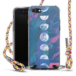 Carry Case Transparent Fabric colourful