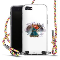 New Carry Case Transparent Stoff colourful/silber