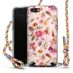 Carry Case Transparent Fabric colourful