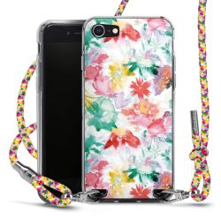 Carry Case Transparent Fabric colourful