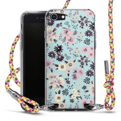 Carry Case Transparent Fabric colourful