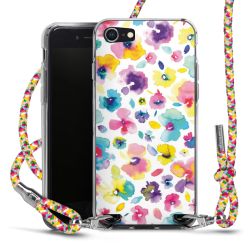 Carry Case Transparent Fabric colourful