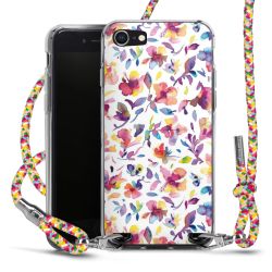 Carry Case Transparent Fabric colourful