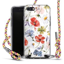 Carry Case Transparent Fabric colourful