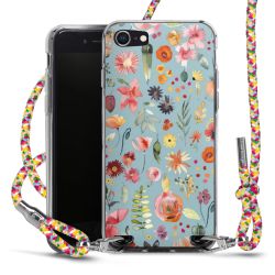 Carry Case Transparent Fabric colourful