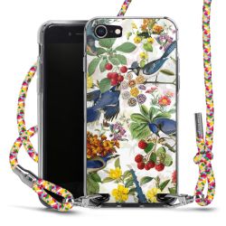 Carry Case Transparent Fabric colourful