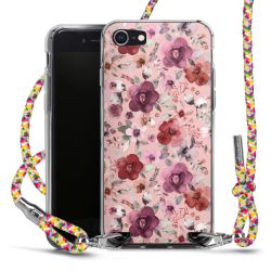 Carry Case Transparent Fabric colourful