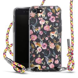 Carry Case Transparent Fabric colourful