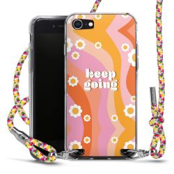 Carry Case Transparent Fabric colourful