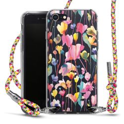 Carry Case Transparent Fabric colourful