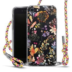 Carry Case Transparent Fabric colourful