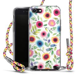 Carry Case Transparent Fabric colourful