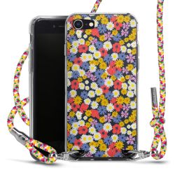 Carry Case Transparent Fabric colourful