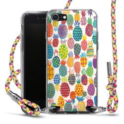 Carry Case Transparent Fabric colourful