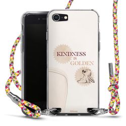 New Carry Case Transparent Stoff colourful/silber