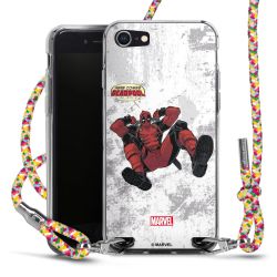 New Carry Case Transparent Stoff colourful/silber