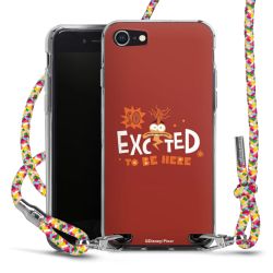 New Carry Case Transparent Stoff colourful/silber