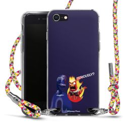 New Carry Case Transparent Stoff colourful/silber