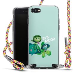 New Carry Case Transparent Stoff colourful/silber