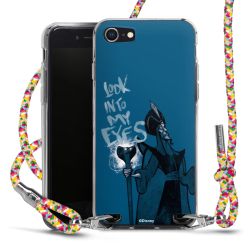 New Carry Case Transparent Stoff colourful/silber