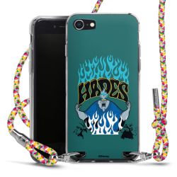 New Carry Case Transparent Stoff colourful/silber