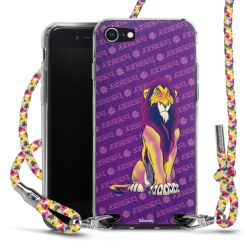 New Carry Case Transparent Stoff colourful/silber