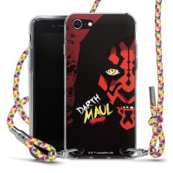 New Carry Case Transparent Stoff colourful/silber