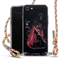 New Carry Case Transparent Stoff colourful/silber